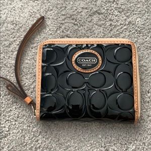 Black Small Coach Wallet